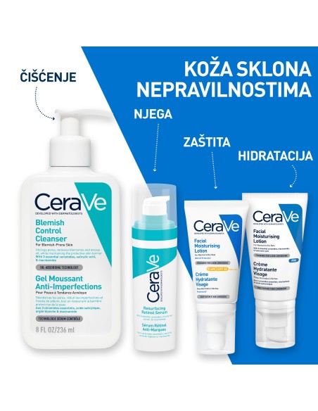 CeraVe Resurfacing Retinol serum za ujednačen izgled kože
