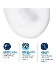 CeraVe Hidratantna kremasto-pjenušava emulzija za čišćenje 2