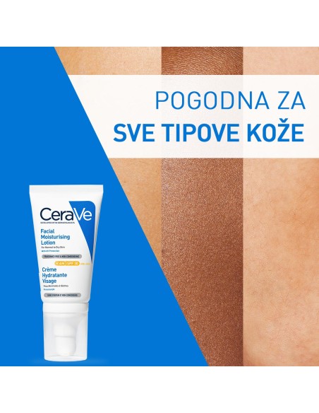 CeraVe Hidratantna njega za lice za normalnu do suhu kožu SPF30