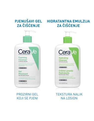 CeraVe Pjenušavi gel za čišćenje za... CeraVe Pjenušavi gel za čišćenje za...