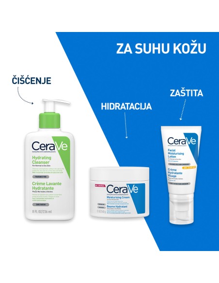 CeraVe Hidratantna emulzija za čišćenje za normalnu do suhu kožu