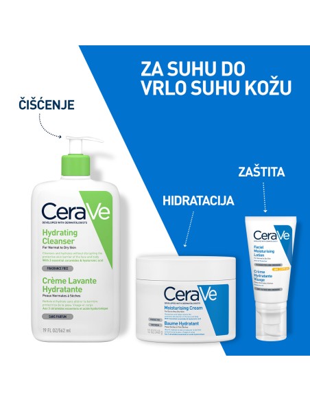 CeraVe Hidratantna krema za suhu do vrlo suhu kožu