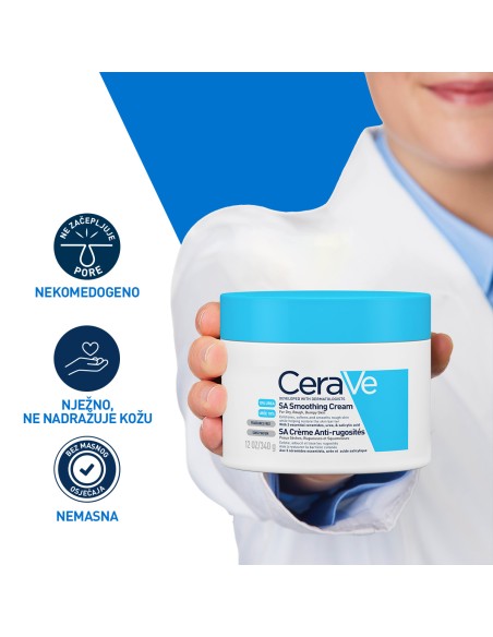 CeraVe SA Smoothing cream krema za zaglađivanje suhe i grube kože