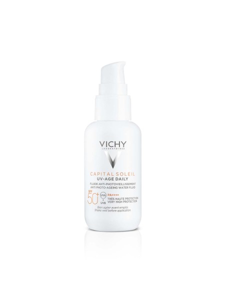 Vichy Capital Soleil UV-Age Daily Vodeni fluid za zaštitu od sunca protiv fotostarenja SPF50+