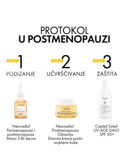 Vichy Neovadiol Hranjiva dnevna njega za čvrstoću kože i nadoknadu lipida u postmenopauzi