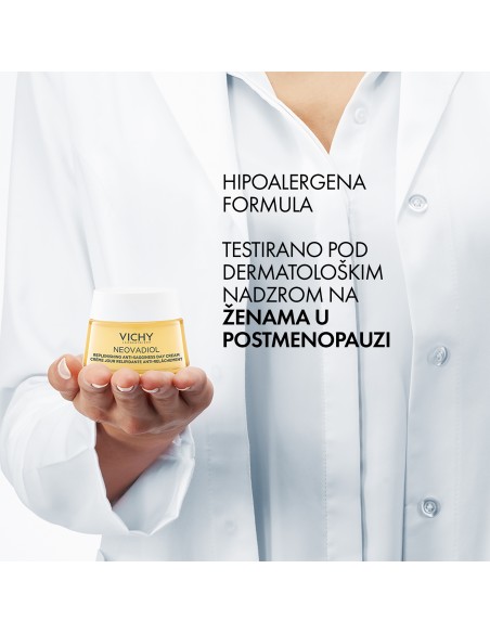 Vichy Neovadiol Hranjiva dnevna njega za čvrstoću kože i nadoknadu lipida u postmenopauzi