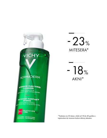 Vichy Normaderm Phytosolution Gel za dubinsko čišćenje masne kože sklone aknama