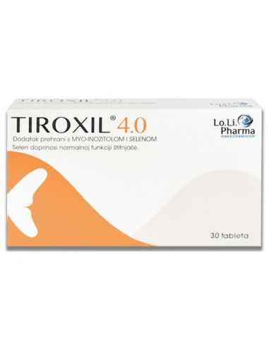 Tiroxil 4.0 tablete za normalno funkcioniranje štitnjače