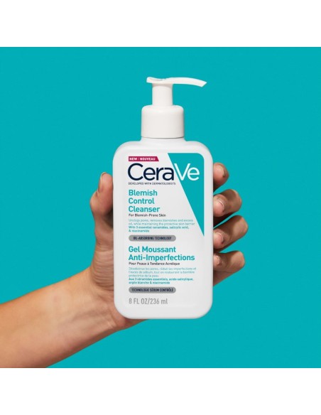 CeraVe Blemish Control Cleanser gel za čišćenje za kožu sklonu nepravilnostima CeraVe Blemish Control Cleanser gel za čišćenje za kožu sklonu nepravilnostima