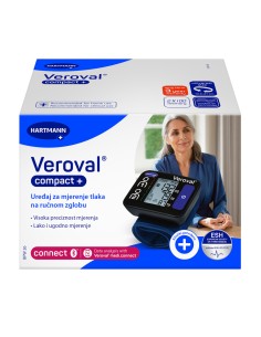 Hartmann Veroval Compact+ BPW26 Tlakomjer za zapešće