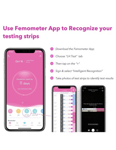 Femometer test trakice za ovulaciju 25 mIU/mL Femometer test trakice za ovulaciju 25 mIU/mL