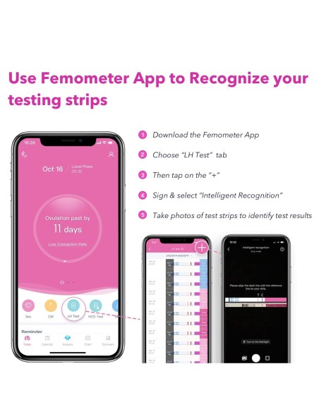 Femometer test trakice za ovulaciju 25 mIU/mL Femometer test trakice za ovulaciju 25 mIU/mL