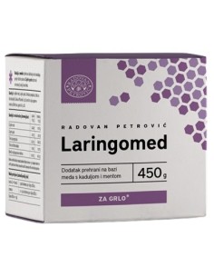 Radovan Petrović Med s kaduljom i mentom za grlo Laringomed 450 g