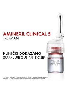 Vichy Dercos Aminexil Clinical 5 Ampule protiv opadanja kose za žene 2