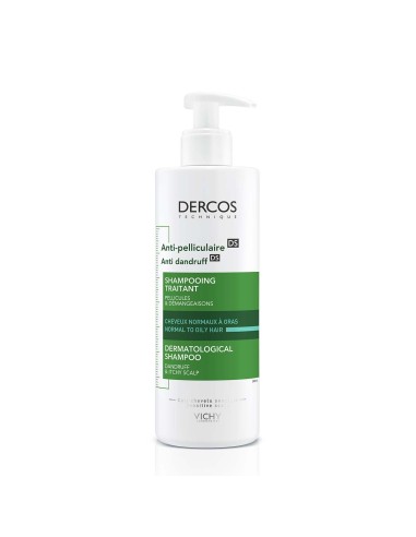 Vichy Dercos Šampon protiv prhuti za normalnu/masnu kosu
 Količina ml-390 ml