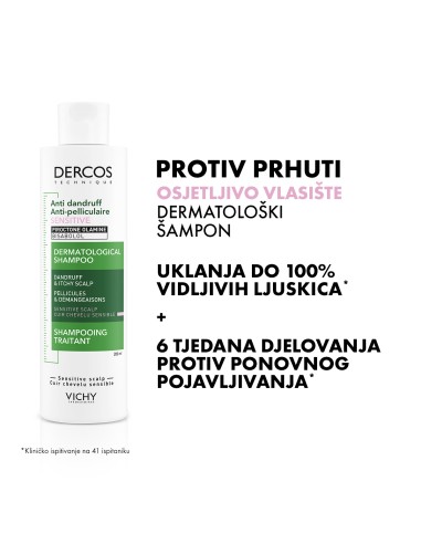 Vichy Dercos Šampon protiv prhuti za...