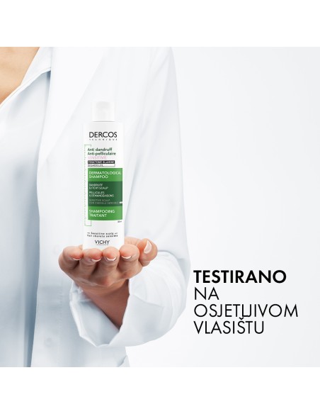 Vichy Dercos Šampon protiv prhuti za osjetljivo vlasište bez sulfata