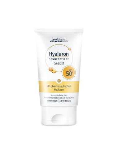 Medipharma Hyaluron krema za lice za zaštitu od sunca ZF 50+