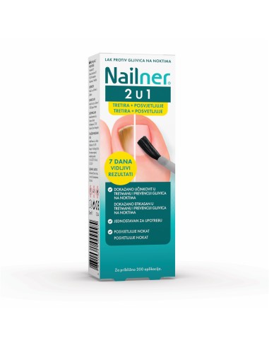 Medis Nailner 2 u 1 lak protiv gljivičnih infekcija noktiju