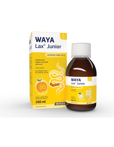 Medis Waya Lax Junior (Makrogol 4000) Medis Waya Lax Junior (Makrogol 4000)