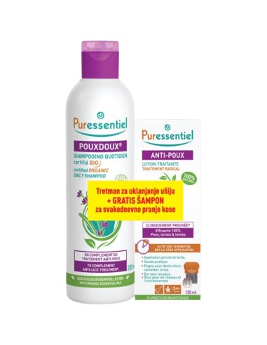 Puressentiel Anti Lice Losion + Anti-Lice Šampon Promo pakiranje