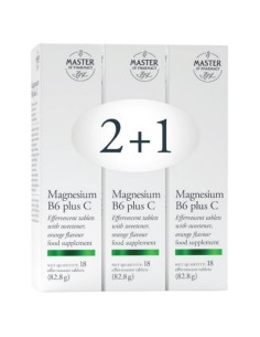 Master of Pharmacy Magnezij B6 plus C šumeće tablete 2 + 1 Promo pakiranje