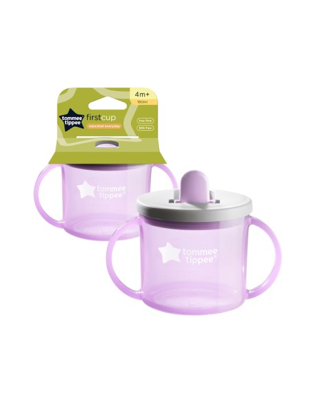 Tommee Tippee Prva šalica s poklopcem i preklopnim usnikom Tommee Tippee Prva šalica s poklopcem i preklopnim usnikom