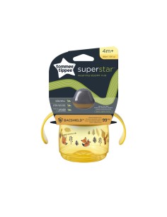 Tommee Tippee Superstar prva šalica 4+ žuta