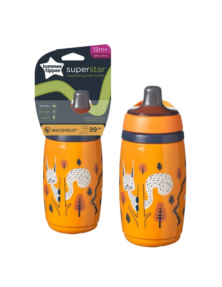 Tommee Tippee Superstar Insulated Sportee termo čaša sa sportskim usnikom i poklopcem Tommee Tippee Superstar Insulated Sportee termo čaša sa sportskim usnikom i poklopcem