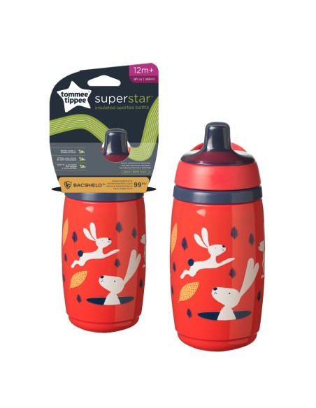 Tommee Tippee Superstar Insulated Sportee termo čaša sa sportskim usnikom i poklopcem Tommee Tippee Superstar Insulated Sportee termo čaša sa sportskim usnikom i poklopcem