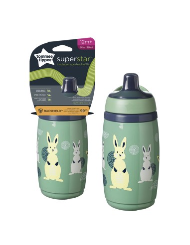 Tommee Tippee Superstar Insulated Sportee termo čaša sa sportskim usnikom i poklopcem Tommee Tippee Superstar Insulated Sportee termo čaša sa sportskim usnikom i poklopcem