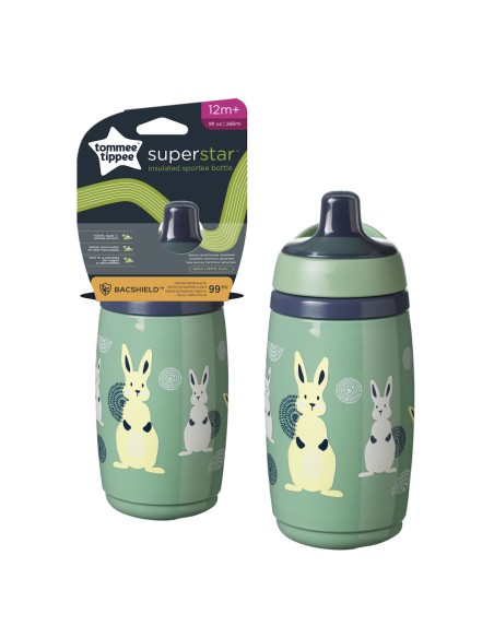 Tommee Tippee Superstar Insulated Sportee termo čaša sa sportskim usnikom i poklopcem Tommee Tippee Superstar Insulated Sportee termo čaša sa sportskim usnikom i poklopcem