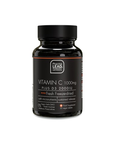 Black Range Vitamin C 1000 mg + D3 2000 IU kapsule