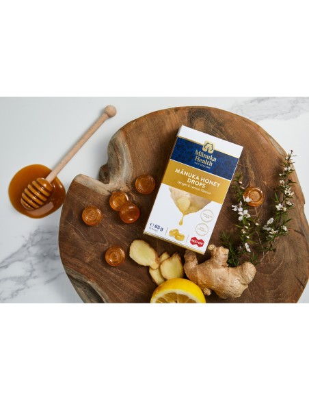 Manuka med pastile MGO 400+ i đumbir sa limunovim uljem Manuka med pastile MGO 400+ i đumbir sa limunovim uljem