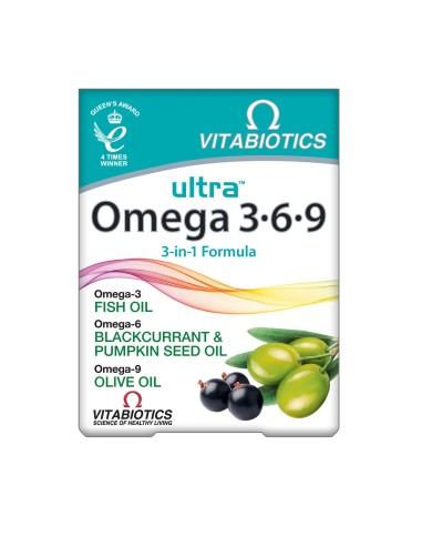 Vitabiotics Ultra Omega 3-6-9 kapsule