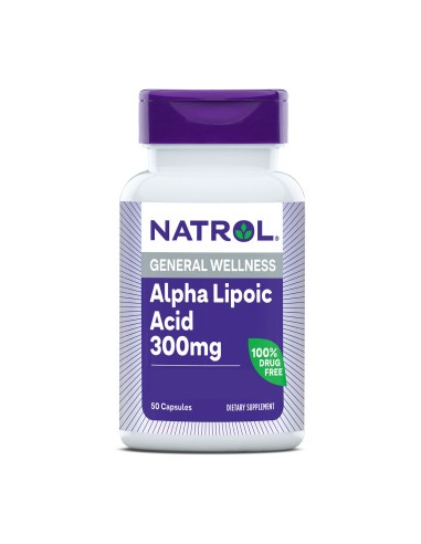 Natrol Alpha Lipoic Acid 300 mg kapsule