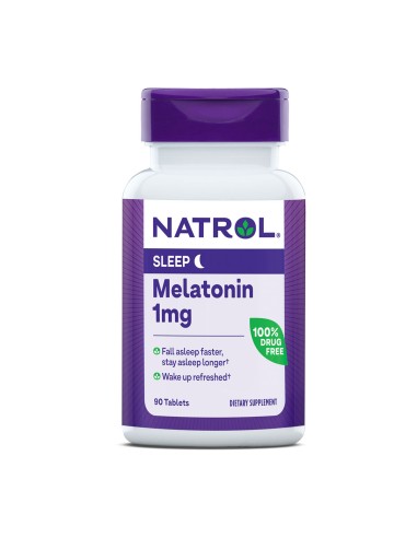 Natrol Melatonin 1mg Time Release tablete