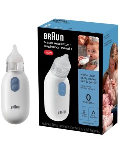 Braun dječji nosni aspirator Nasal aspirator 1 BNA100EU 2