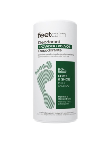 Feetcalm Deodorant Powder: Foot & Shoe