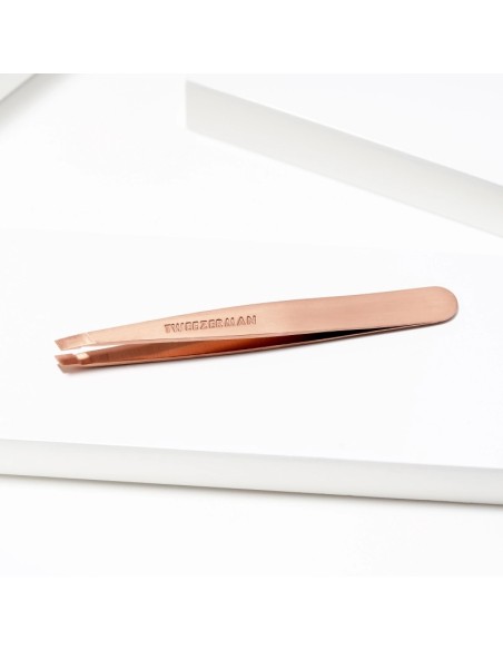 Tweezerman Slant Tweezer Rose Gold pinceta Tweezerman Slant Tweezer Rose Gold pinceta