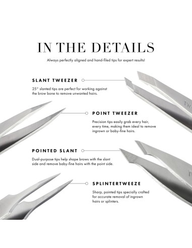 Tweezerman Ultra Precision Slant Tweezer pinceta Tweezerman Ultra Precision Slant Tweezer pinceta