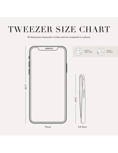 Tweezerman Ultra Precision Slant Tweezer pinceta Tweezerman Ultra Precision Slant Tweezer pinceta