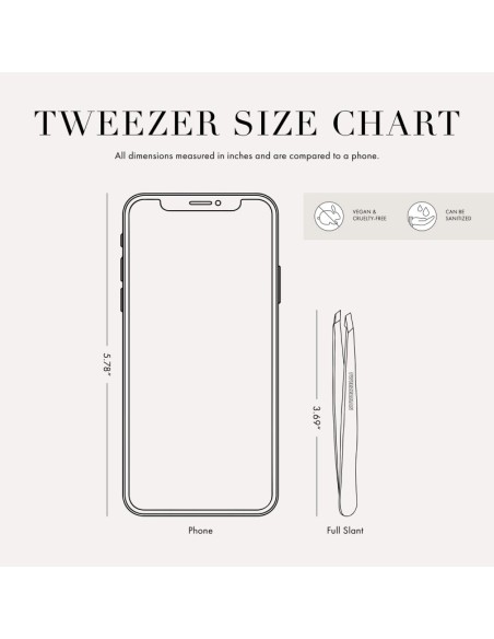 Tweezerman Ultra Precision Slant Tweezer pinceta Tweezerman Ultra Precision Slant Tweezer pinceta