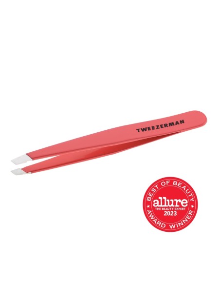 Tweezerman Mini Slant Tweezer Geranium mini pinceta Tweezerman Mini Slant Tweezer Geranium mini pinceta