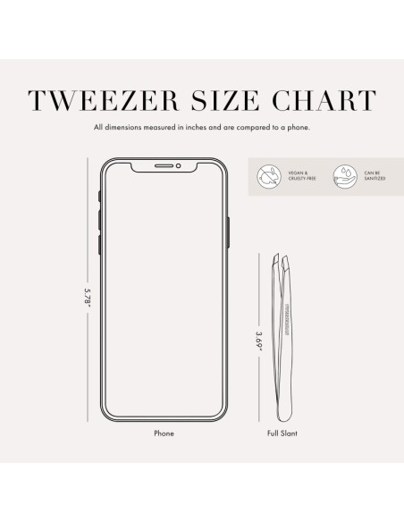 Tweezerman Mini Slant Tweezer Geranium mini pinceta Tweezerman Mini Slant Tweezer Geranium mini pinceta