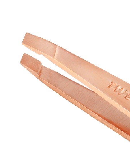 Tweezerman Mini Slant Tweezer Rose Gold mini pinceta Tweezerman Mini Slant Tweezer Rose Gold mini pinceta
