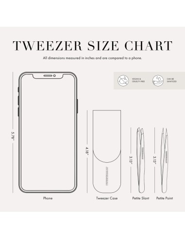 Tweezerman Rose Gold Petite Tweeze Set mikro mini pinceta Rose gold  (kosi i špicasti vrh) Tweezerman Rose Gold Petite Tweeze Set mikro mini pinceta Rose gold  (kosi i špicasti vrh)