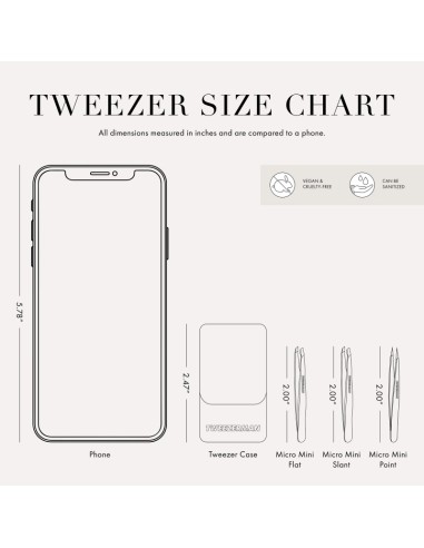 Tweezerman Micro Mini Tweezer Set mini pinceta (kosi, ravni i špicasti vrh) Tweezerman Micro Mini Tweezer Set mini pinceta (kosi, ravni i špicasti vrh)
