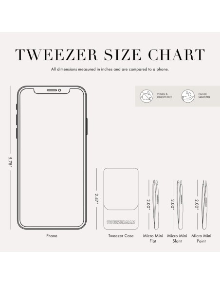 Tweezerman Micro Mini Tweezer Set mini pinceta (kosi, ravni i špicasti vrh) Tweezerman Micro Mini Tweezer Set mini pinceta (kosi, ravni i špicasti vrh)