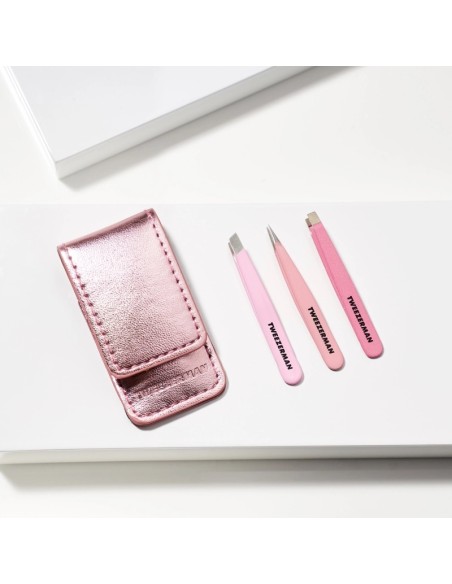 Tweezerman Micro Mini Tweezer Set mini pinceta (kosi, ravni i špicasti vrh) Tweezerman Micro Mini Tweezer Set mini pinceta (kosi, ravni i špicasti vrh)